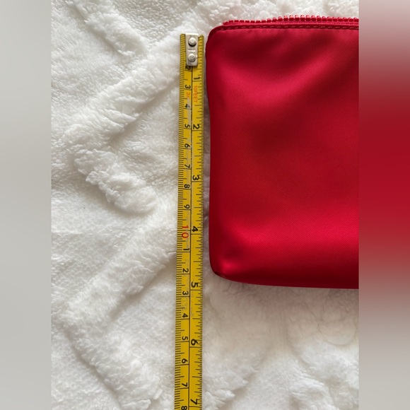 Kate Spade Jae nylon medium double zip wristlet, red - Picture 6 of 6